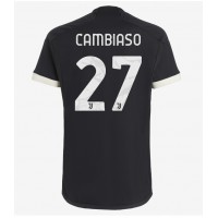 Dres Juventus Andrea Cambiaso #27 Rezervni 2023-24 Kratak Rukav